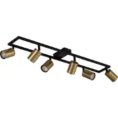LINDBY Plafondlamp , Bravius, dimbare, Goud / Messing, Woonkamer, Metaal, Modern