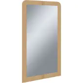 VCM Houten wandbadkamerspiegel Wandspiegel Badkamerspiegel met planchet Balia Houten wandbadkamerspiegel Wandspiegel Badkamerspiegel met planchet Balia