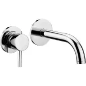 Paffoni Stick - 2- gats inbouw wastafelkraan met inbouwdeel, chroom SK007CR70