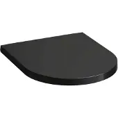 Laufen Kartell - Toiletzitting, zwart H8913320200001