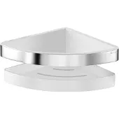 Keuco Collection Moll - Hoekplanchet, wit/chroom 12757010000