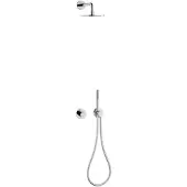 Keuco IXMO - Doucheset met inbouwthermostaat, diameter 25 cm, chroom 59602010001