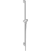 Hansgrohe Glijstang unica pulsify s 95 cm met push-schuifstuk en doucheslang chroom