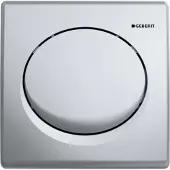 Geberit - Urinoir bedieningsplaat, mat chroom 115.820.46.5