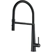 Franke Icon - Keukenkraan FG 0598.901, met flexibele uitloop en vuistdouche, mat zwart 115.0690.598