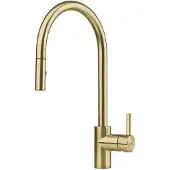 Franke Eos Neo - Keukenkraan FC 0045.504 met uittrekbare vuistdouche, goud 115.0681.244