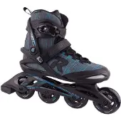 Roces Weft Thread 84 Skeelers Volwassenen – 4x84mm Wielen – Fitness Inline Skates – Zwart Blauw – Maat 42
