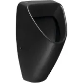 Bruckner Schwarn urinoir 31.5x26.5cm zwart mat