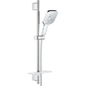 GROHE Rainshower SmartActive 130 douchestangset, met 3 straalpatronen, douchestang 60 cm