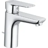 Kludi Pure&Style wastafelmengkraan, éénhendelbediening, model WT, DN15, met afvoerputje, 1 stuk.