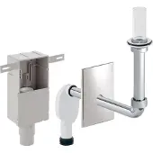 Geberit UP Sifon voor wastafels Vitalis/Renova, type 1, 1 stuk.