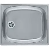 Alveus Basic - Spoelbak 38x44 cm, odtok 6 cm, rvs 1008694