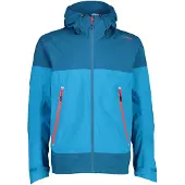 CMP Heren Hoodie Jas (Maat XXL, Blauw)