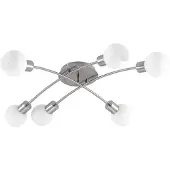 LINDBY Plafondlamp , Agmar, dimbare, Metallic, Woonkamer, Metaal, Modern