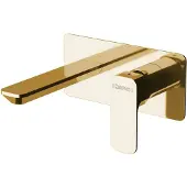Sapho Spy inbouw wastafelmengkraan, goud
