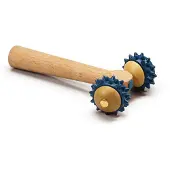 Sissel FitRoller T-Roller - Massage Roller - Foamroller - Fasciaroller - Beukenhout - Zelf-Massage - One Size