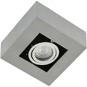 Arcchio Plafondlamp , VINCE, dimbare, Grijs, Gang / Hal, Aluminium, Modern