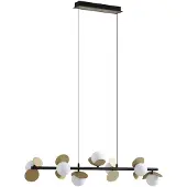LUCANDE Hanglampe , Pallo, dimbare, Zwart, Eetkamer, Metaal, Modern