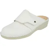 Finn Comfort Muiltjes 'Pantolette Damen 02526 001000 Echtleder in weiß' wit