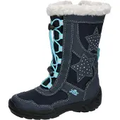 Lico Laarzen 'Cathrin' turquoise / nachtblauw / duifblauw / wit