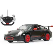 Jamara Porsche GT3 RS, schaal 1:14, zwart, 27MHz