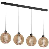 Envostar Hanglampe , Clay, dimbare, Hout, Gang / Hal, Hout, Scandinavisch