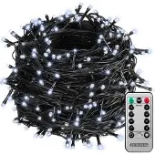 Monzana Kerstverlichting Koud Wit 60m Afstandsbediening