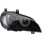 Netparts24 Koplamp rechts, geschikt voor BMW X5 E70 met automatische afstandsregeling en witte knipperlichten. Onderdeelnummers: 63127278046, 63127158928. Johns