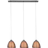 Brilliant Eetkamer hanglamp Relax 3-lichts