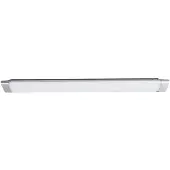 Arcchio LED-plafondlamp Vinca, alu / grijs / zink, Werkkamer / Kantoor, Kunststof, Modern, LED plafondlamp