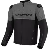 SHIMA Drift Zwart Grijs Textiele Motorjas Maat S