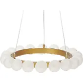 Beliani GEORGES - Hanglamp - Goud - IJzer