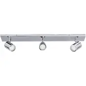 LINDBY Plafondlamp , DEJAN, dimbare, Metallic, Badkamer, Metaal, Modern