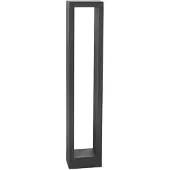LUCANDE Buitenverlichting , Jupp, Zwart, Terras, Aluminium, Modern