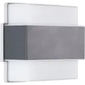 Brilliant Archie G96387/63 LED-buitenlamp (wand) Energielabel: E (A - G) LED LED vast ingebouwd 7 W Wit, Antraciet