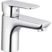 Kludi WT-EHM PURE&STYLE 75 DN 15, afvoerbocht, verticaal, chroom
