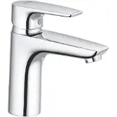 Kludi Pure&Solid wastafelmengkraan, éénhendelbediening, 100 DN15, zonder afvoerputje, 1 stuk.