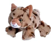 Wild republic Bobcat Knuffel, Pluche Speelgoed, Cadeaus voor Kinderen, HugEMS 18 cm