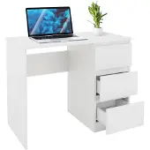 ML-Design Bureau Mella | mdf wit 90x76x50 cm bureaus | NADUVI