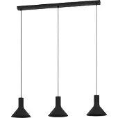 Eglo Zwarte eetkamer hanglamp Morescana 96cm