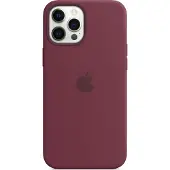 Apple iPhone 12 Pro Max Back Cover met MagSafe Pruimenpaars