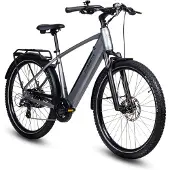 SAXONETTE X-ROAD 5.2 trekking ebike 7 sp 13Ah zilver
