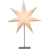 Star Trading Sensy adventsster op voet 78 cm Wit