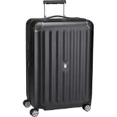 Bogner Piz Deluxe 4 wielen Trolley 65 cm zwart