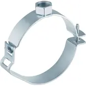 Geberit GEB tweedelige beugel, staal, blank, uitw buisdiam 90mm, el verz