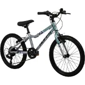 HUFFY Literide Kinderfiets - Jongens - 20 inch - Turquoise Zilver - 7 versnellingen
