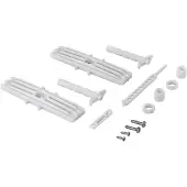 GROHE Classic bedieningsset compleet voor inbouwspuitkast 9 liter, chroom - 43520000