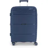 Gabol Kiba Medium Trolley 66 blue Harde Koffer