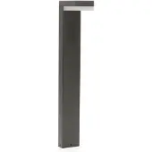 LINDBY LED tuinpadverlichting - tuinlamp Dionys, zwart, Roestvrij staal, Modern, LED buitenlamp