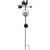 Star Trading LED solarlamp Windy, toont de windrichting